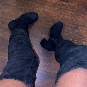 Asos Korey Heeled Thigh High Boots